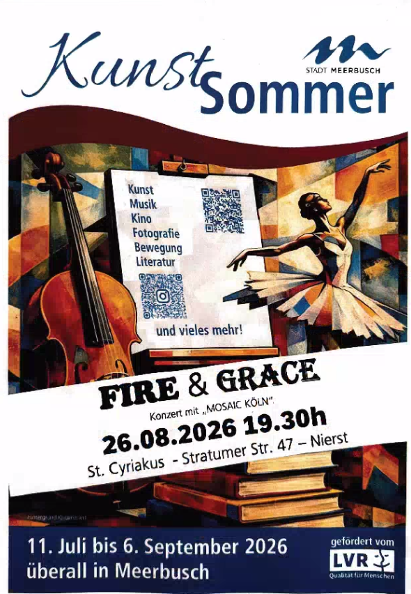 Kunst Sommer St. Cyriakus (c) Stadt Meerbusch