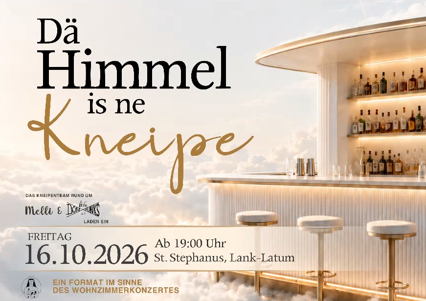 Dä Himmel is ne Kneipe 16.10.2026 (c) Melanie Boden
