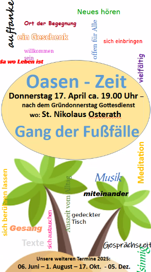 Oasenzeit 17.04.25 (c) Ulrich Faupel