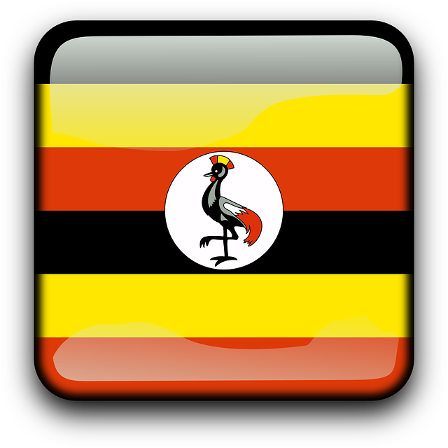 Flagge Uganda