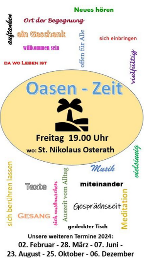 Oasenzeit (c) Hildegundis von Meer